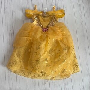 Disney Yellow Princess Belle Ball Gown Kids Costume